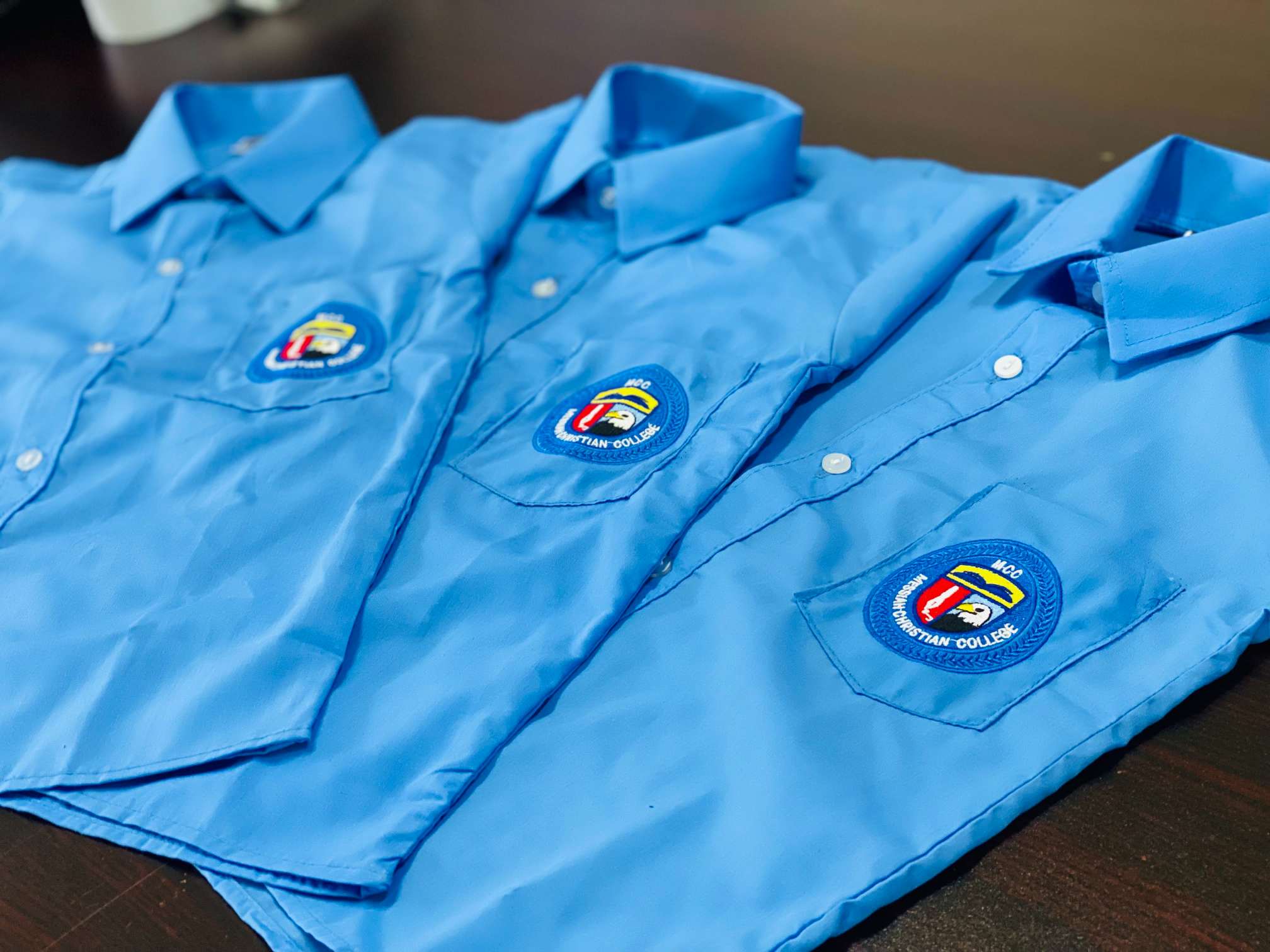 Messiah Christian College school uniform shirts